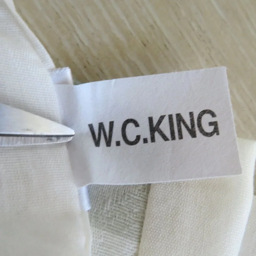 Vintage Croscill Cal King Bed Skirt Multicolor Spa Leaf 14